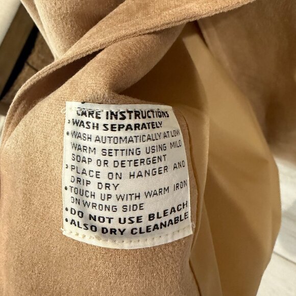 Alorna Tan Retro Button Up Cape Coat - Picture 5 of 8